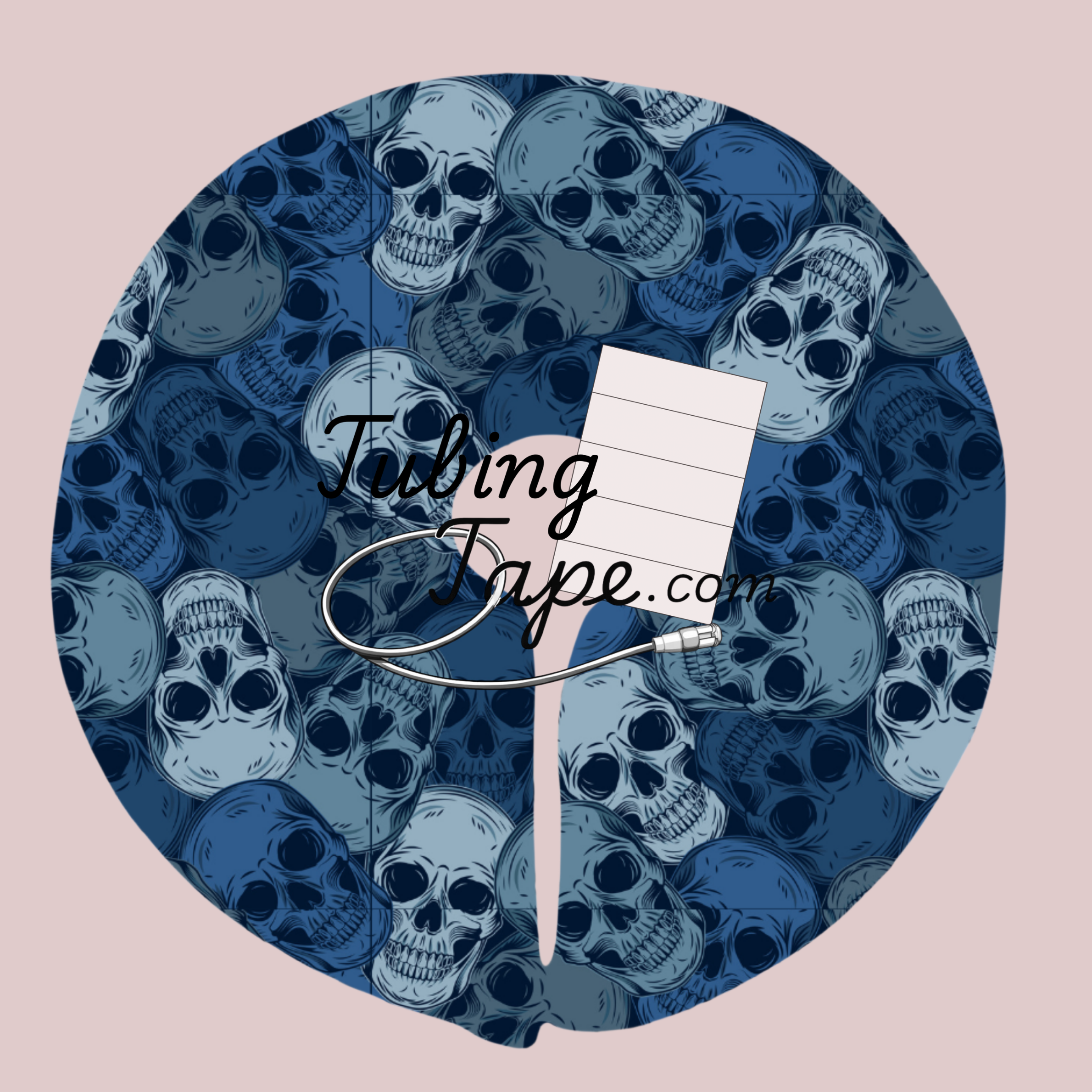 Blue Skull Tubie Pad