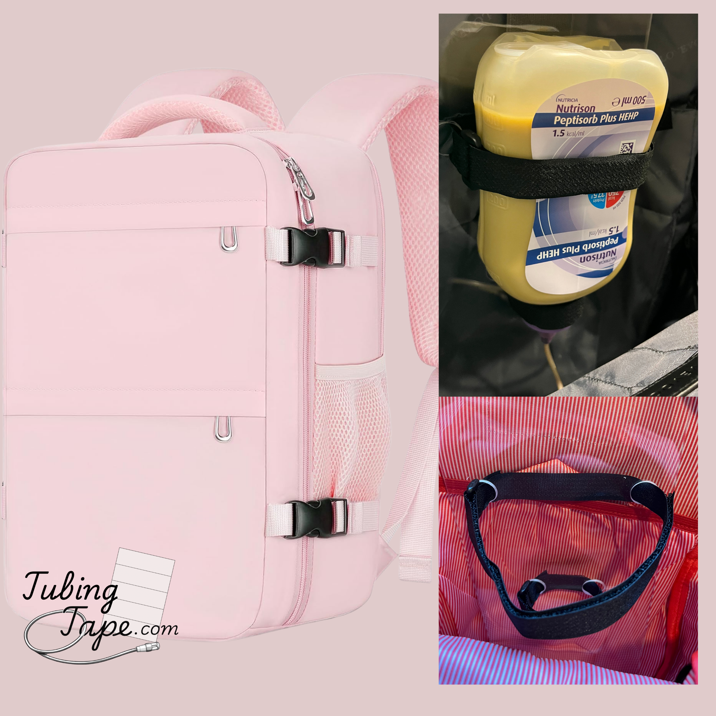 Pink Adapted Backpack