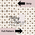 Bear Stripes Tubing Tape Sheet