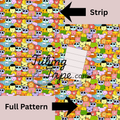 Animal Crowd Tubing Tape Sheet