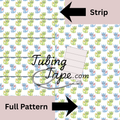 Blue & Green Dragon Tubing Tape Sheet