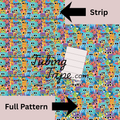 Crowded Monsters Tubing Tape Sheet