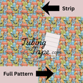 Monster Crowd Tubing Tape Sheet