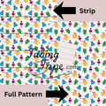 Colourful Monster Tubing Tape Sheet