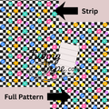 Check Flower Tubing Tape Sheet