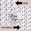 Celestial Crescent Tubing Tape Sheet
