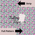 Skull Love Tubing Tape Sheet