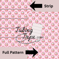 Cherry Coquette Tubing Tape Sheet