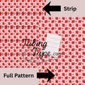 Strawberries Tubing Tape Sheet