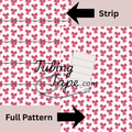 Pink Bows Tubing Tape Sheet
