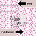 Hanging Hearts Tubing Tape Sheet