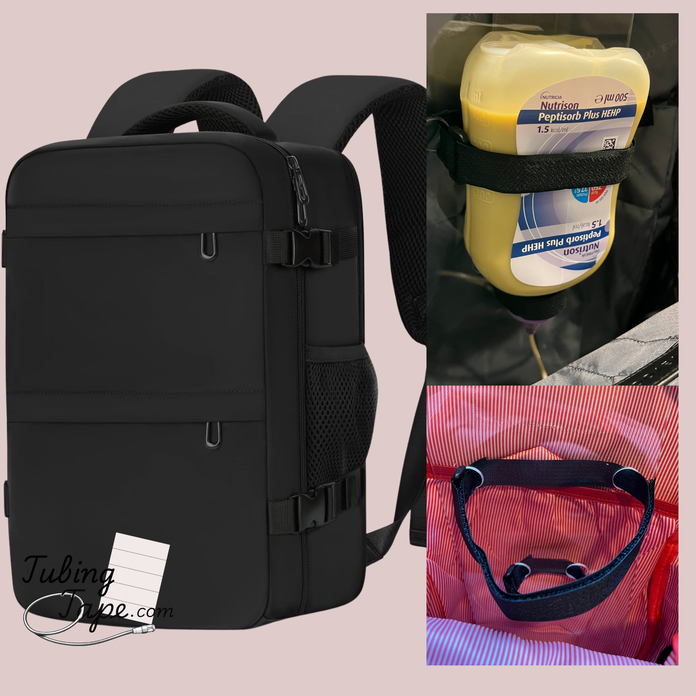 Black Adapted Backpack