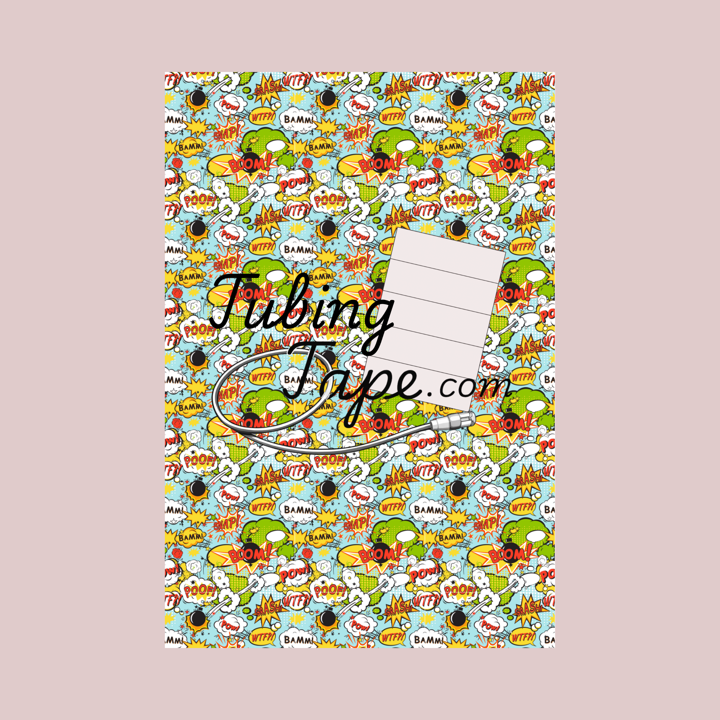 Pow Poof Tubing Tape Sheet