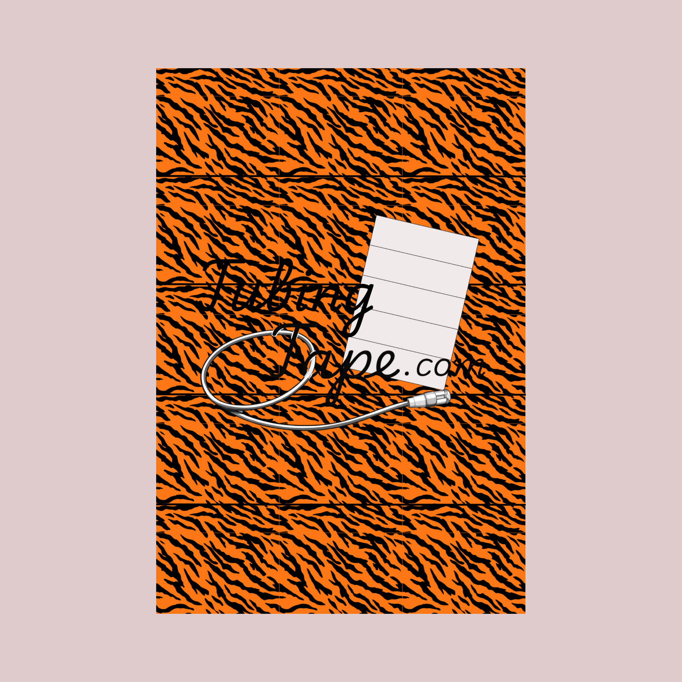 Tiger Print Tubing Tape Sheet